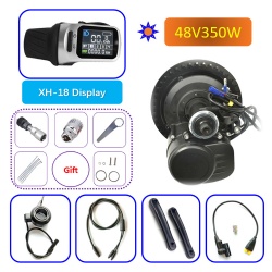 Tongsheng 48V350W TSDZ2 mid crank motor kit with XH18  display