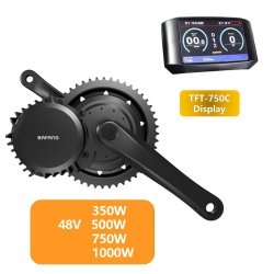 48V1000W Bafang Mid Conversion Kit 68mm