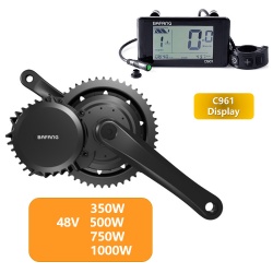 48V1000W Bafang Mid Conversion Kit 100mm